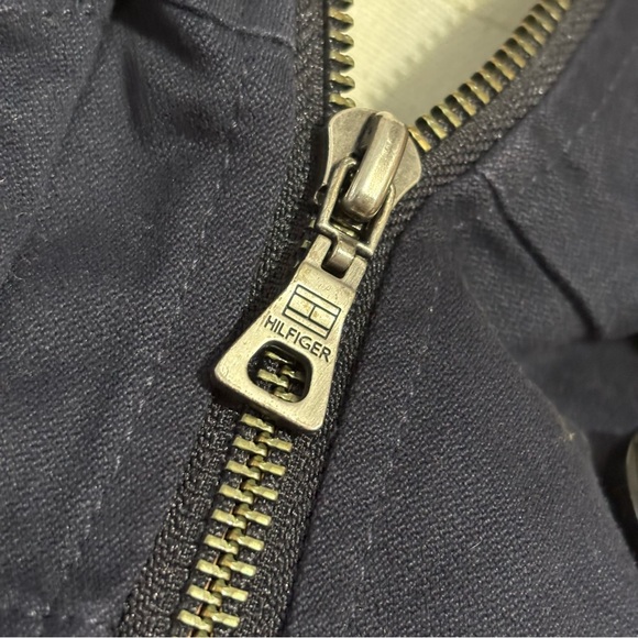 Vintage Y2K Tommy Hilfiger Fisherman Jacket Size Large Hooded Cargo - Picture 10 of 16